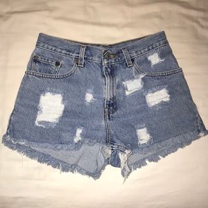 Vintage Levi Jean Shorts